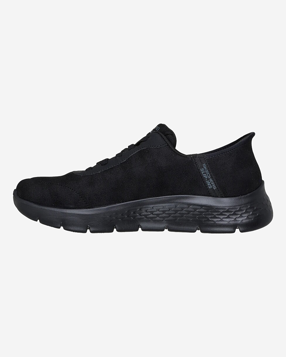 TENIS SKECHERS GO WALK FLEX SLIP INS - PRETO