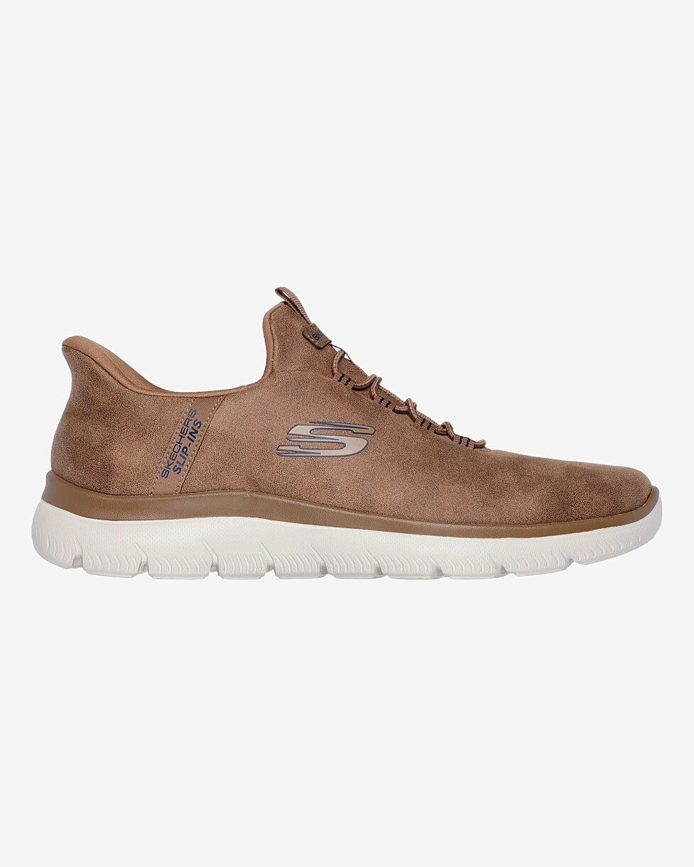 TENIS SKECHERS SUMMITS HIGH RANGE - CAMEL