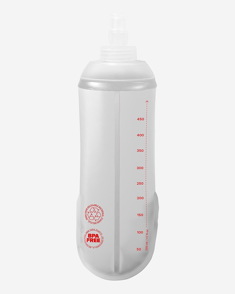 FLASK COMPRESSPORT ERGO FLASK 500 ML HANDHELD - CRISTAL