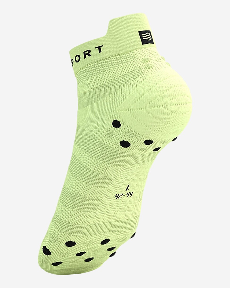 MEIAS COMPRESSPORT PRO RACING V 4.0 ULTRALIGHT RUN LOW - VR/PRETO