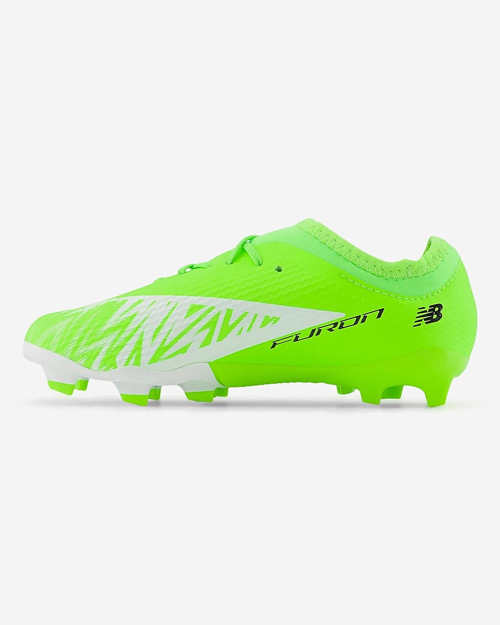 CHUTEIRA NEW BALANCE FURON FG V8 JR - VERDE CLARO
