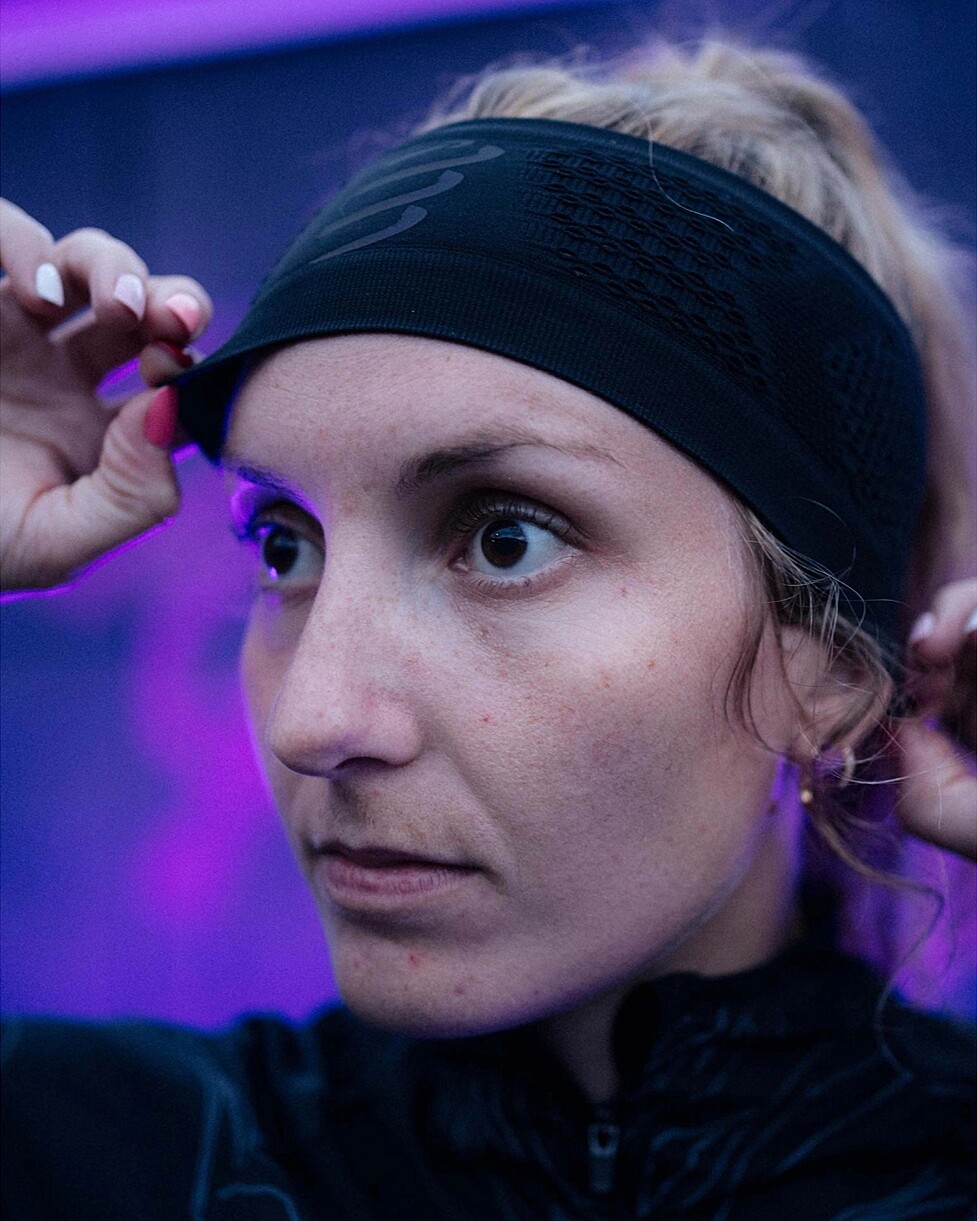 FITA COMPRESSPORT HEADBRAND ON/OFF AURORA