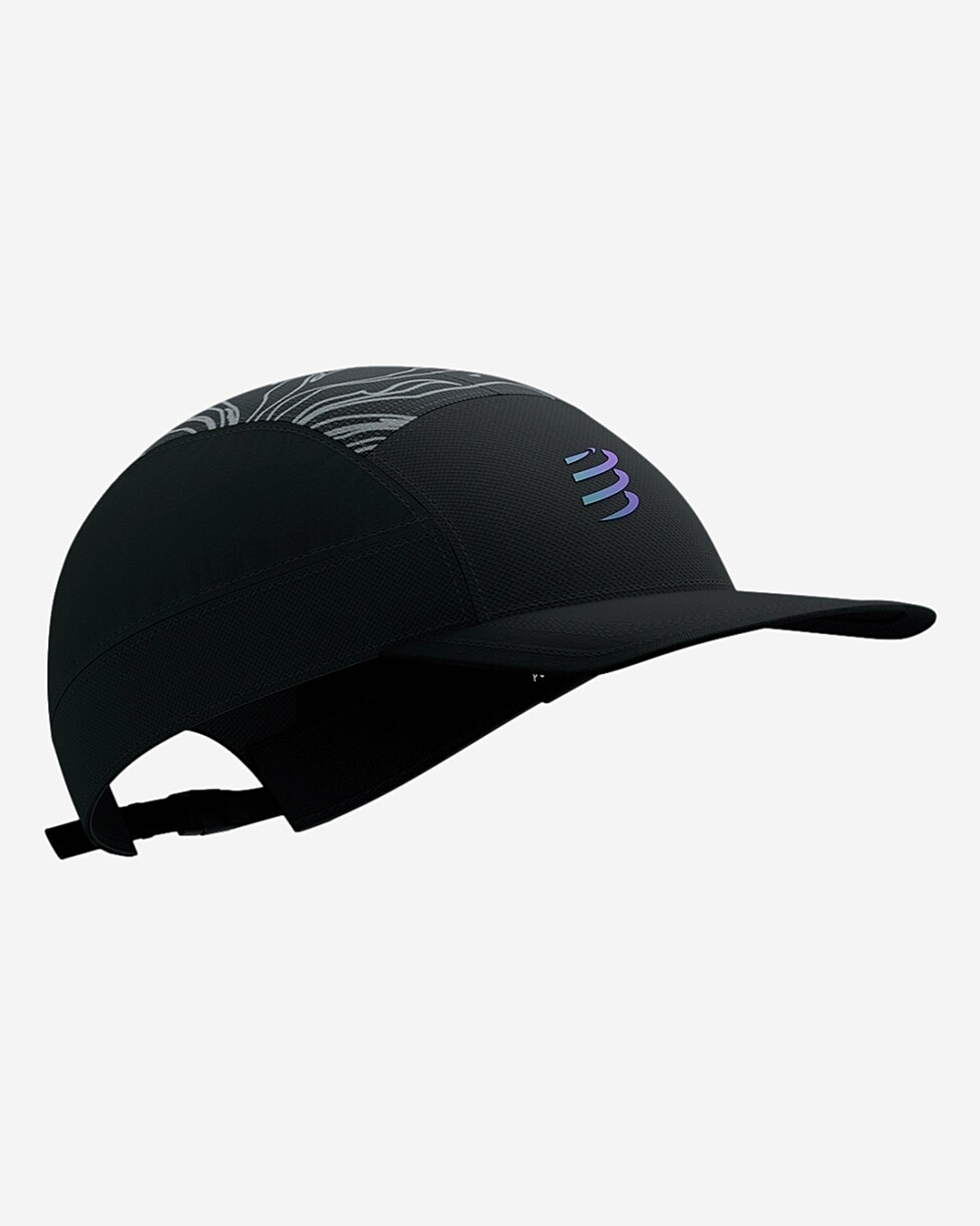 CAP COMPRESSPORT 5 PANEL LIGHT CAP AURORA