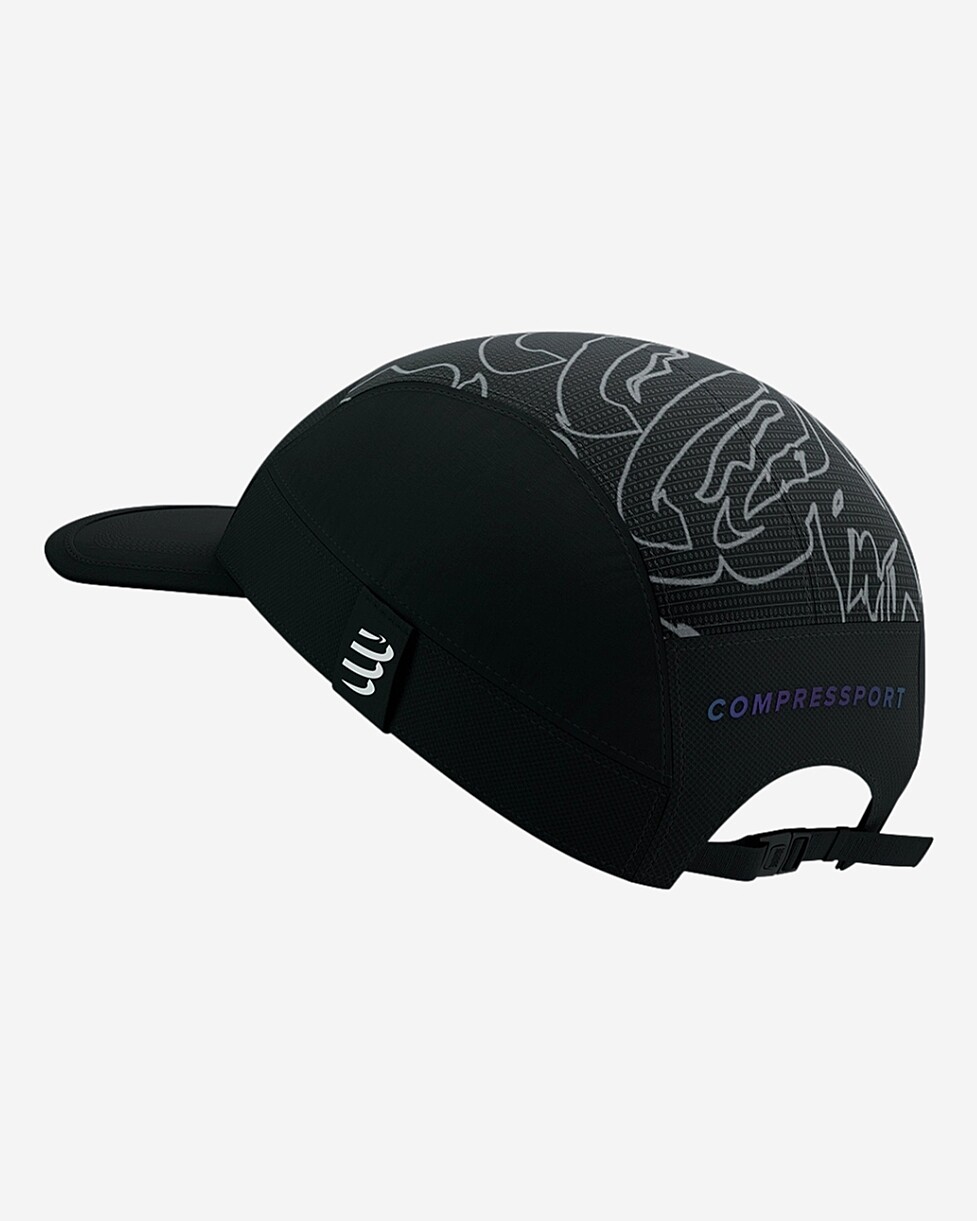 CAP COMPRESSPORT 5 PANEL LIGHT CAP AURORA