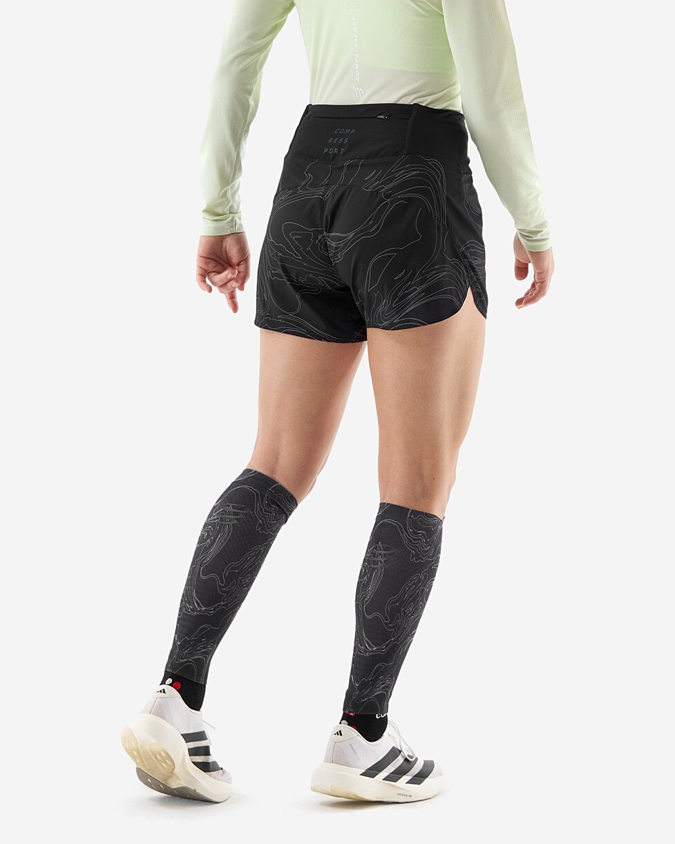 CALÇÕES COMPRESSPORT PERFORMANCE AURORA W - PRETO