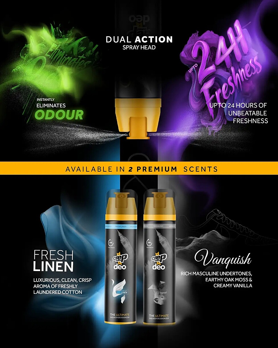 CREP PROTECT DEODORIZER - PR/CINZA