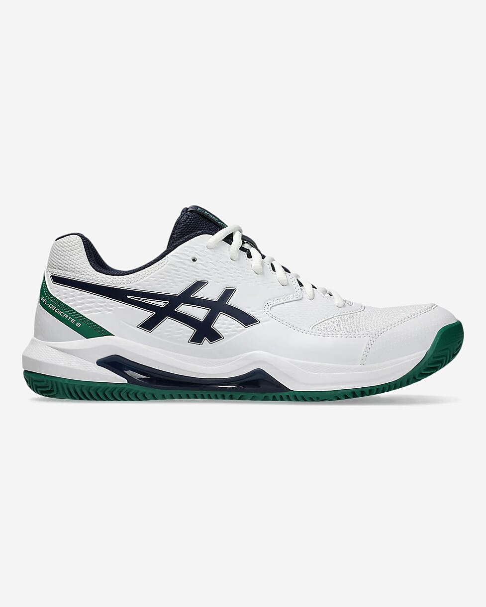 TENIS ASICS GEL DEDICATE 8 - BR/VERDE