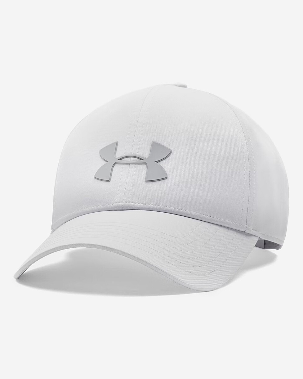 A tecnologia UA Storm repele a água sem sacrificar a respirabilidade e a faixa integrada absorve o suor para...  CAP UNDER ARMOUR STORM BLITZING - CINZA/CLARO