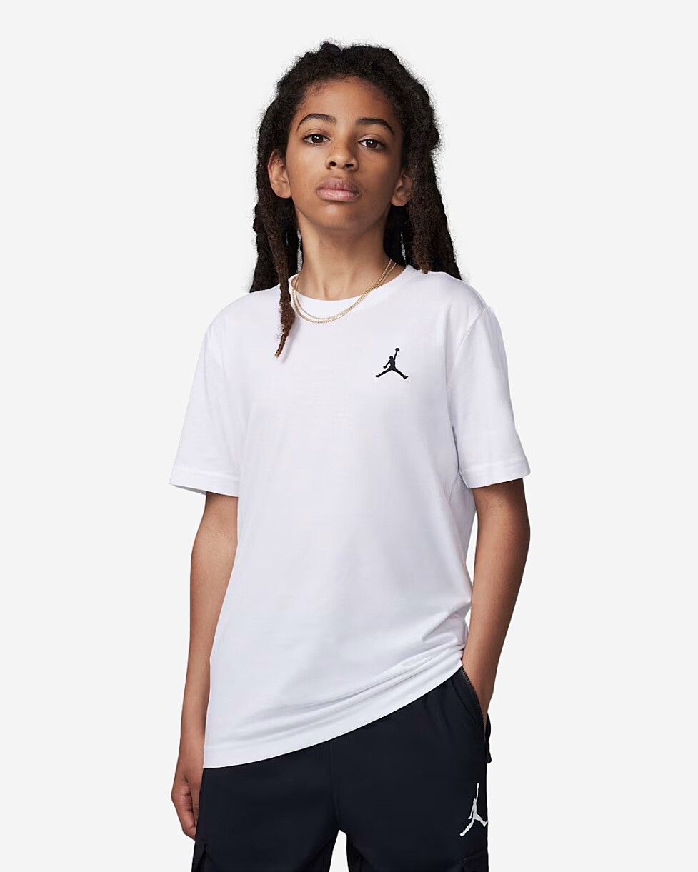 T-SHIRT JORDAN JUMPMAN AIR  JR - BRANCO