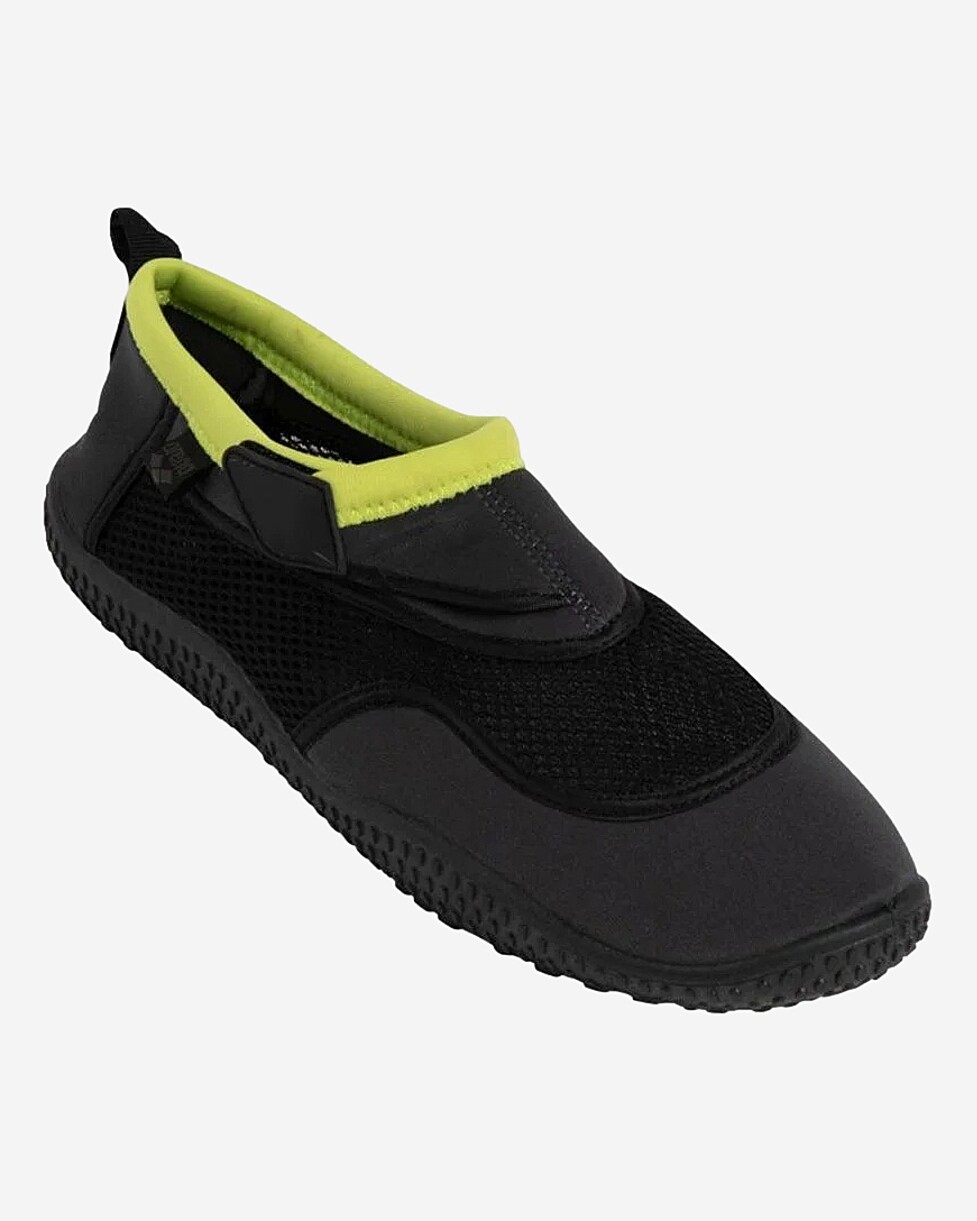 Com uma sola de borracha resistente e fabricados com um tecido suave, os Arena Watershoes vão proteger o teu...  SANDALIAS ARENA WATERSHOES - PR/VERDE