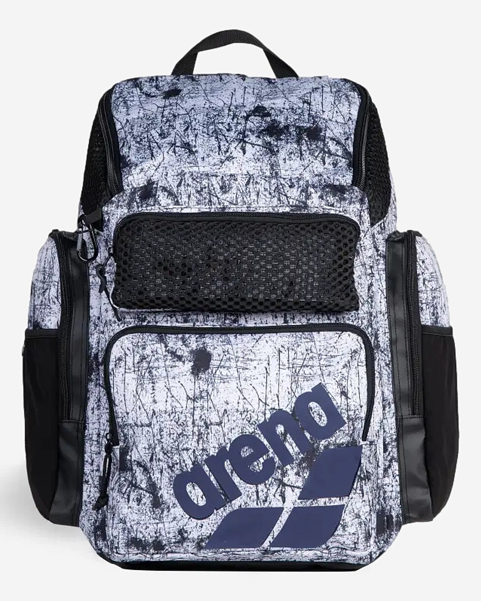 Para organizares o teu treino com estilo, a Arena One Go Backpack Allover 45L oferece-te um design de...  MOCHILA ARENA ONE GO 45L - PR/BRANCO