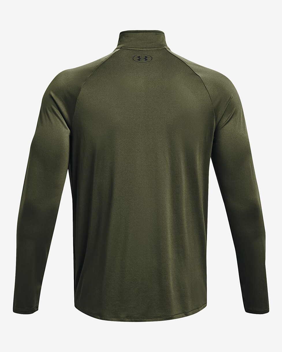 SWEAT UNDER ARMOUR TECH 2.0 1/2 ZIP - VR/PRETO