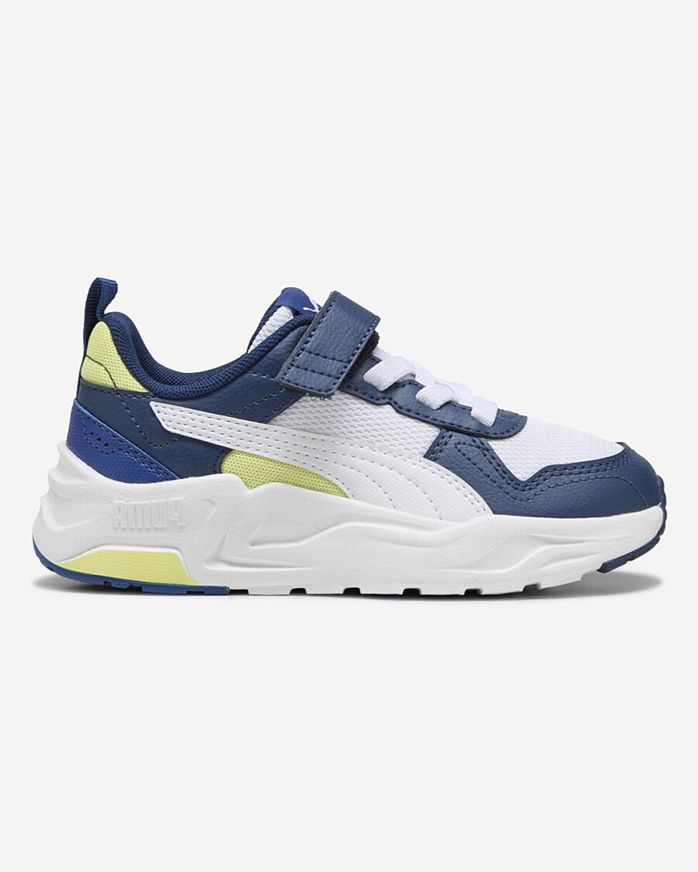 TENIS PUMA TRINITY 2 JR  - BR/AZUL