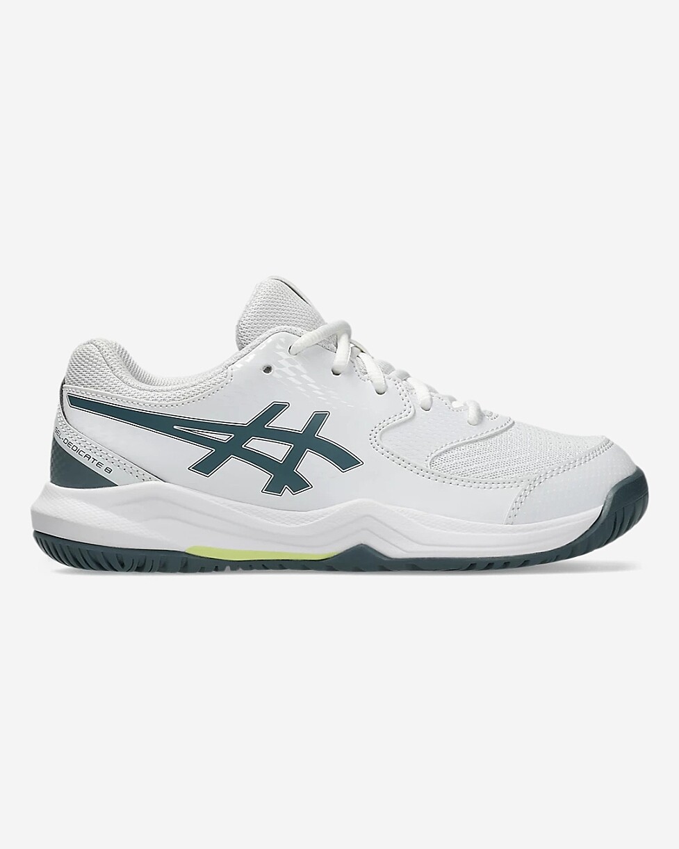 TENIS ASICS GEL DEDICATE 8 PADEL GS - BRANCO