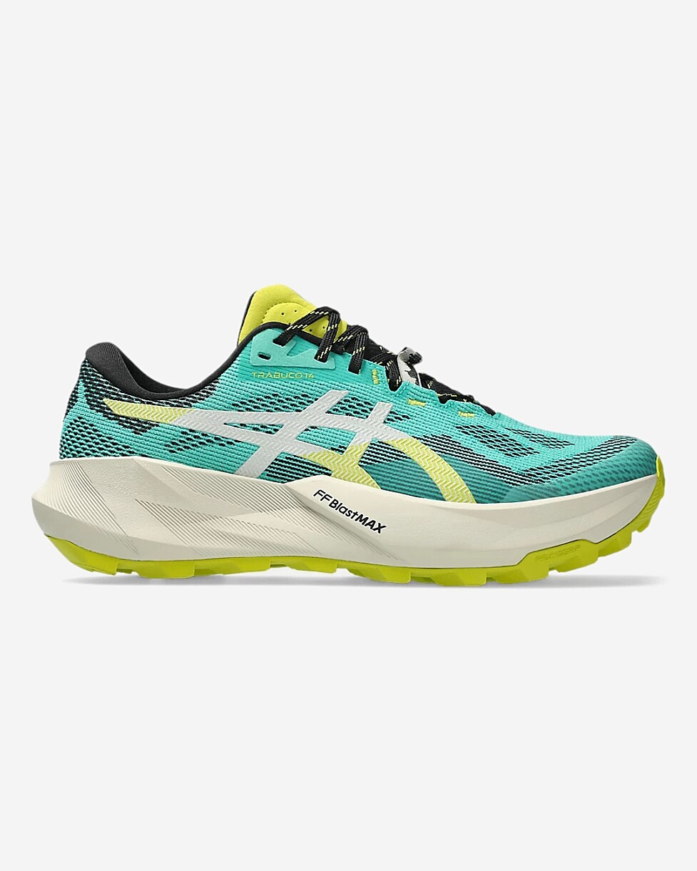 TENIS ASICS TRABUCO 14 - AZUL CLARO