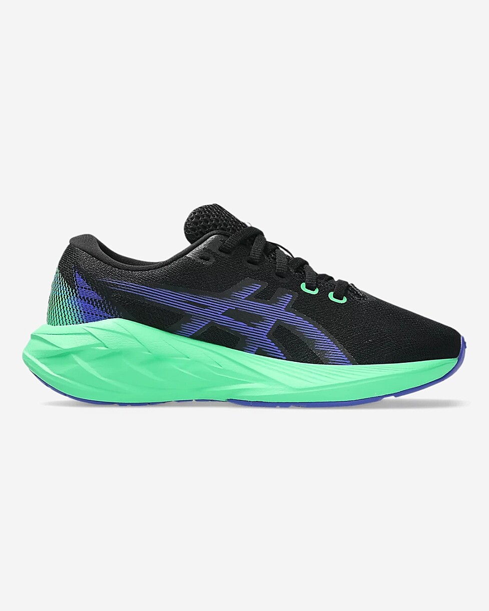 TENIS ASICS NOVABLAST 5 JR  - PR/VERDE