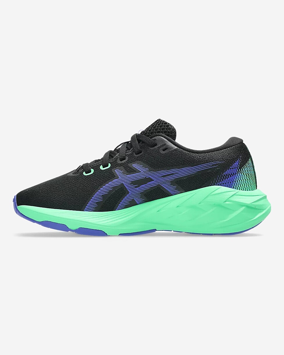 TENIS ASICS NOVABLAST 5 JR  - PR/VERDE