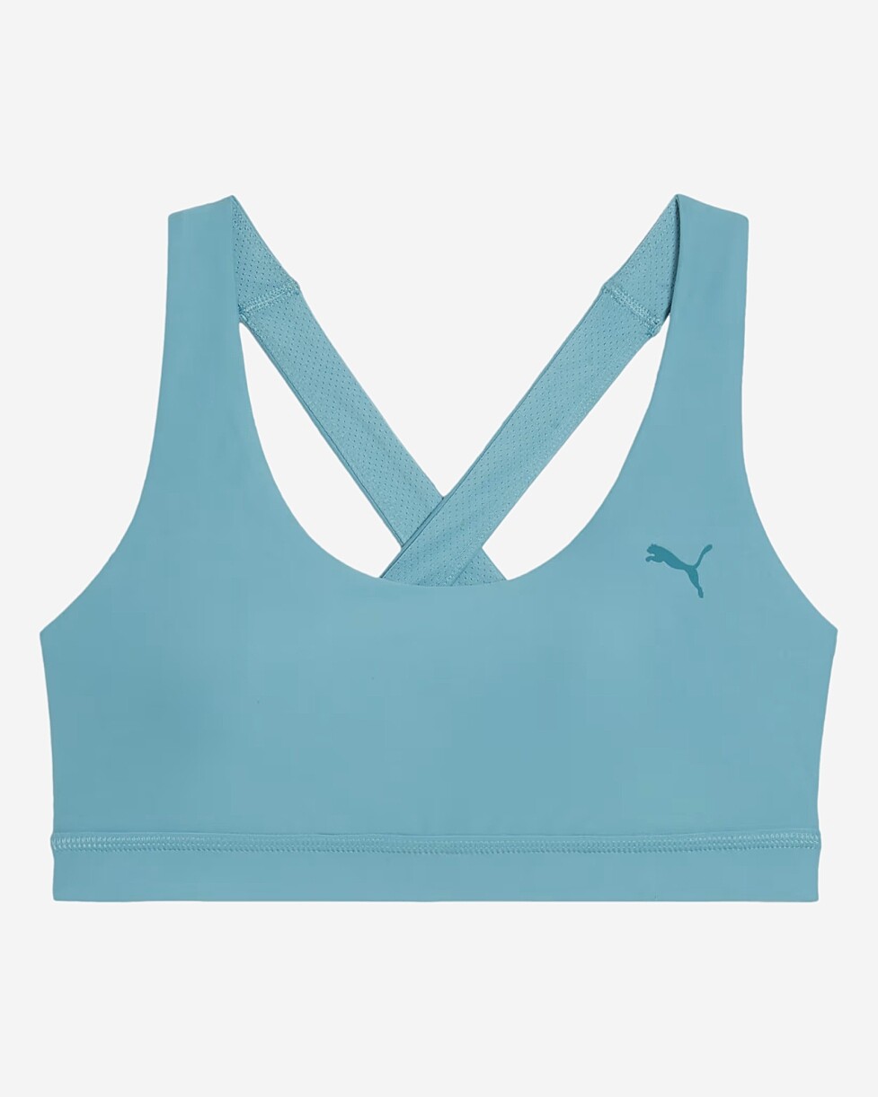 TOP PUMA CLOUDSPUN W - AZUL CLARO