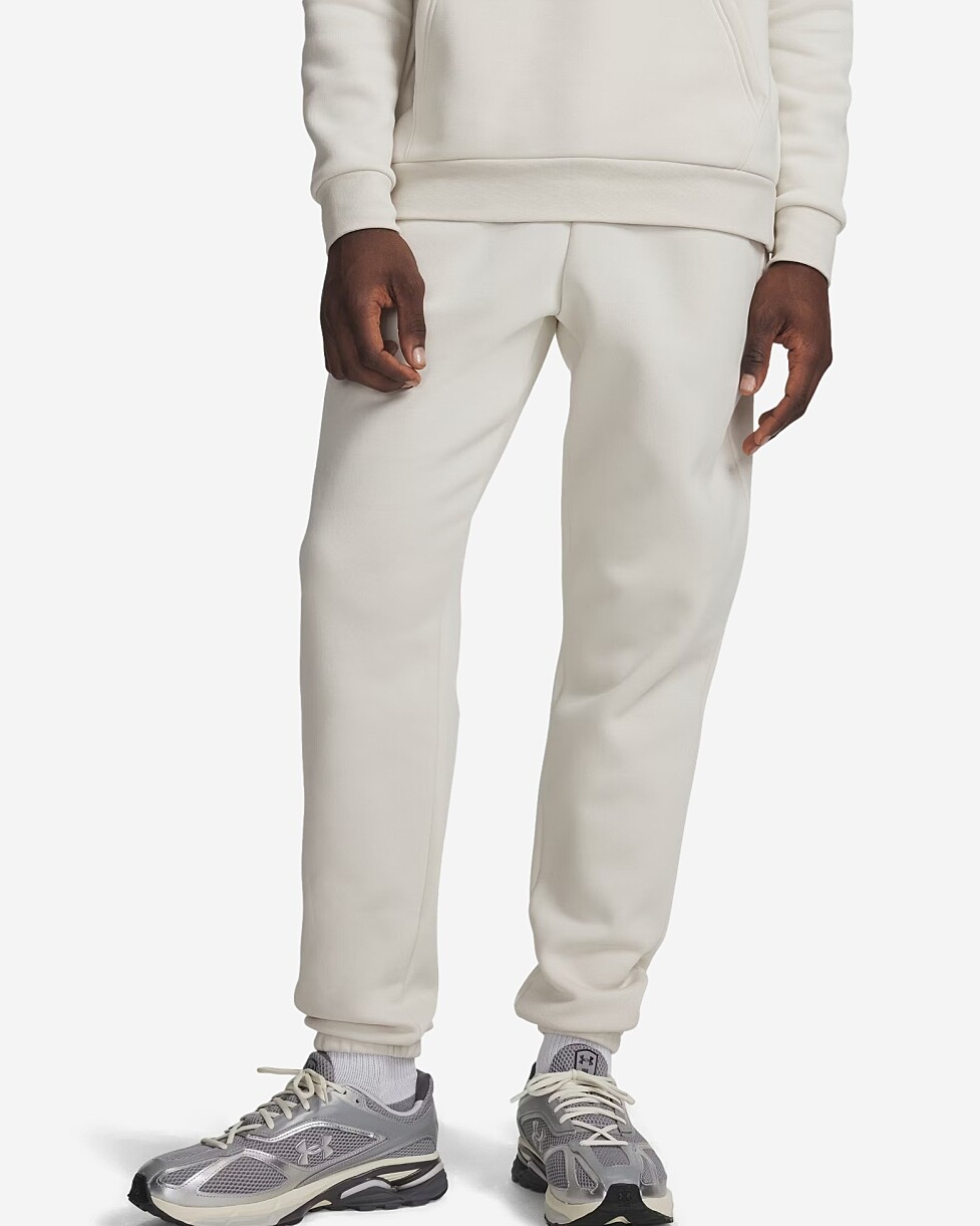 CALÇAS UNDER ARMOUR ICON FLEECE JOGGER  - BEGE
