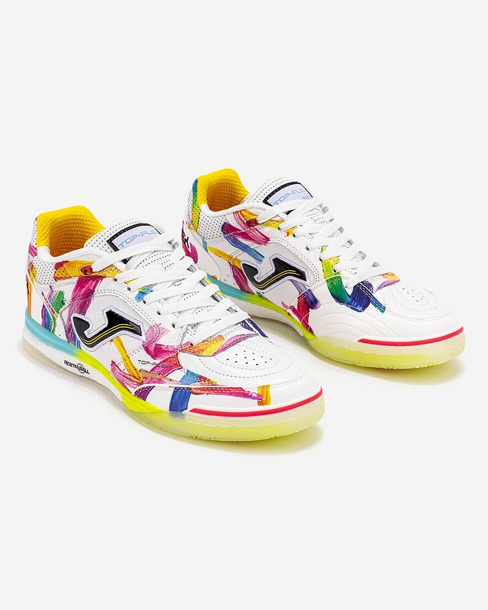 TENIS JOMA TOP FLEX REBOUND - BR/MULTICOLOR