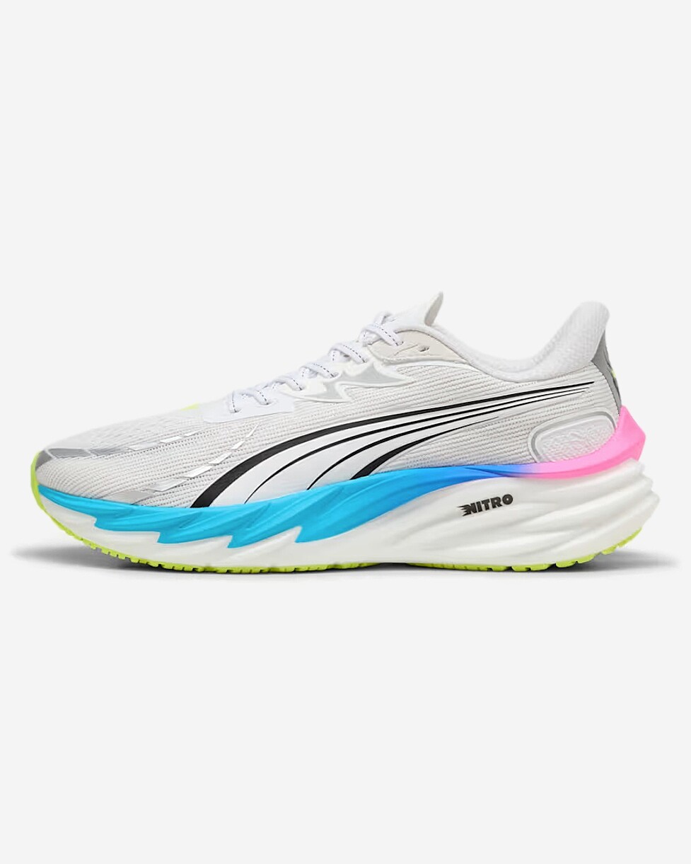 TENIS PUMA VELOCITY NITRO 4 - CINZA/CLARO
