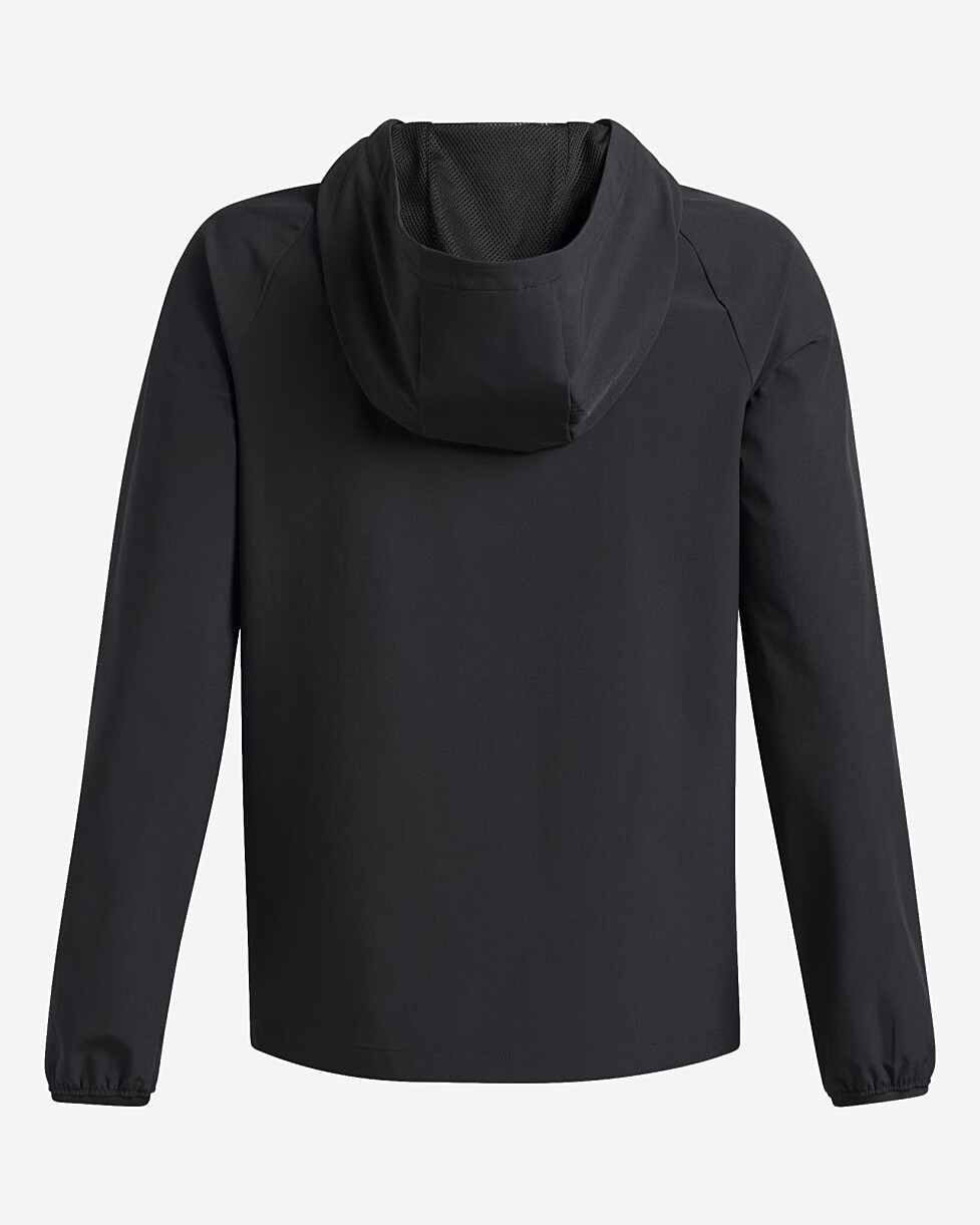 CASACO UNDER ARMOUR VIBE WOVEN JR - PRETO