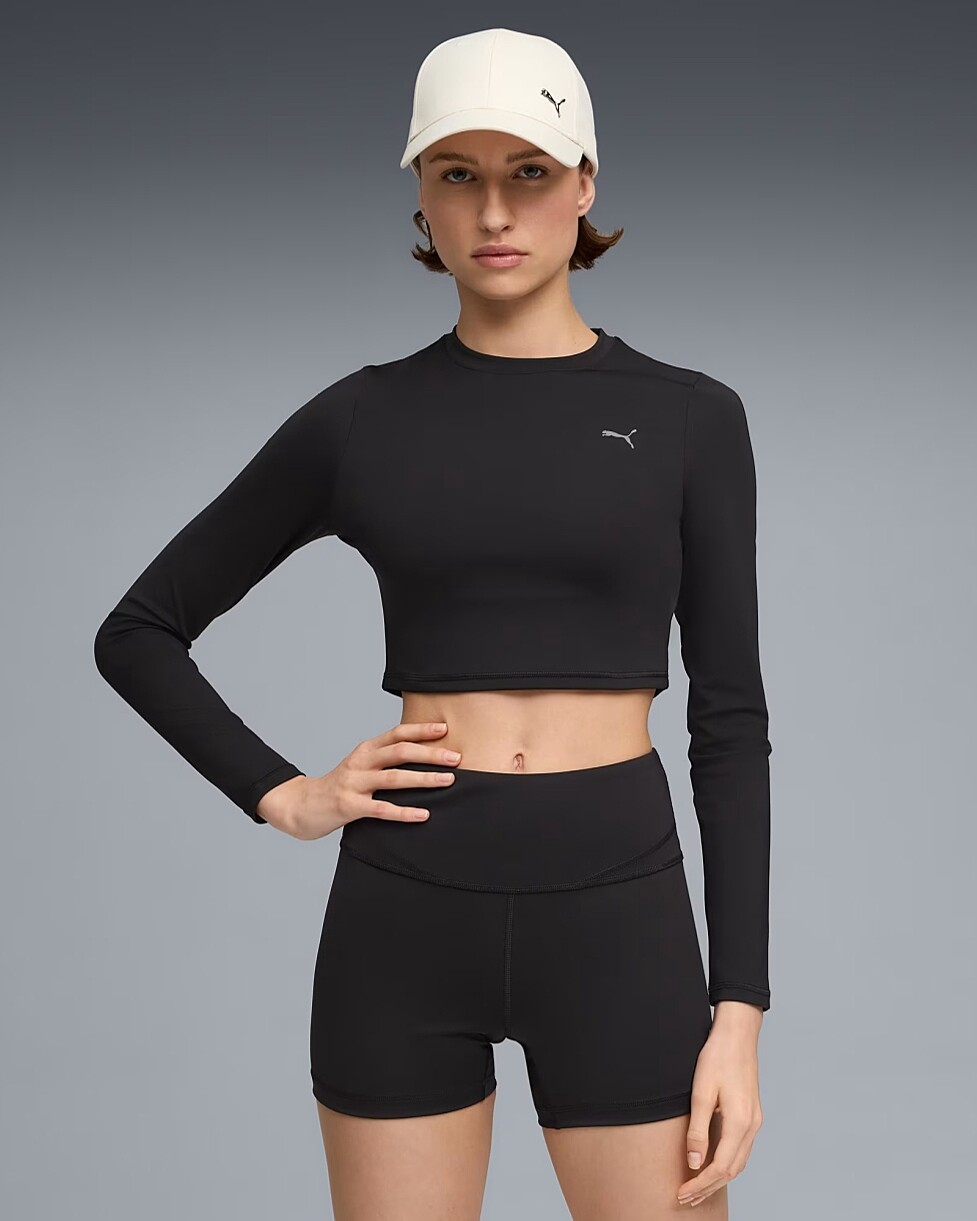L/S PUMA SHAPE CROPPED