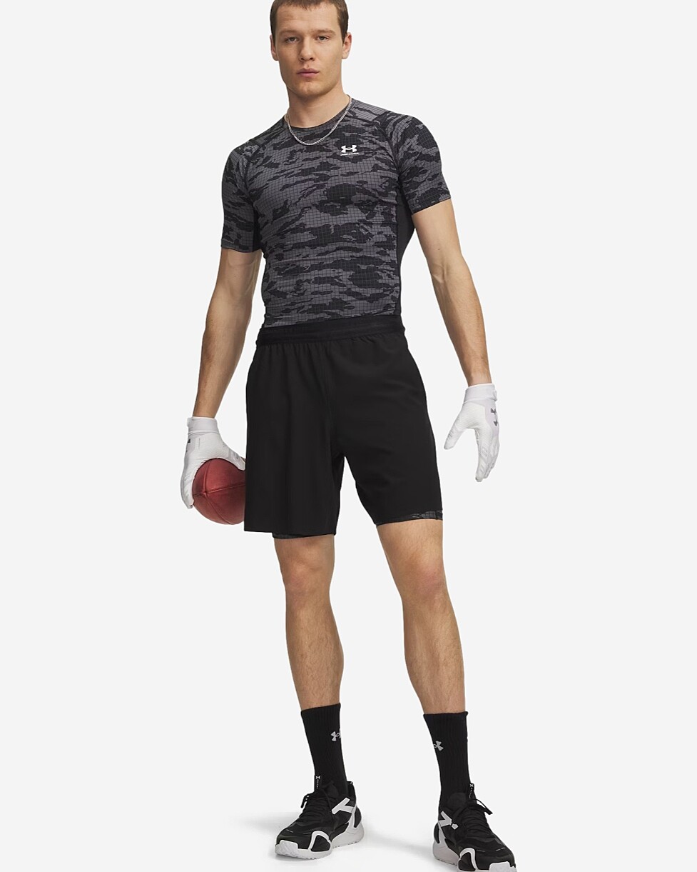 CALÇÕES UNDER ARMOUR HG PRINTED LONG