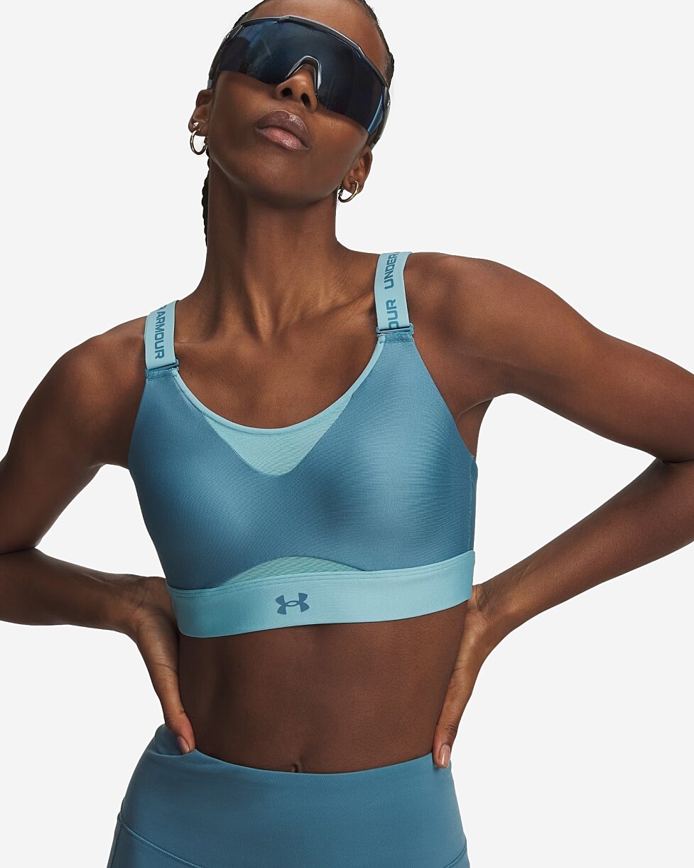 TOP UNDER ARMOUR INFINITY HIGH BRA - AZUL