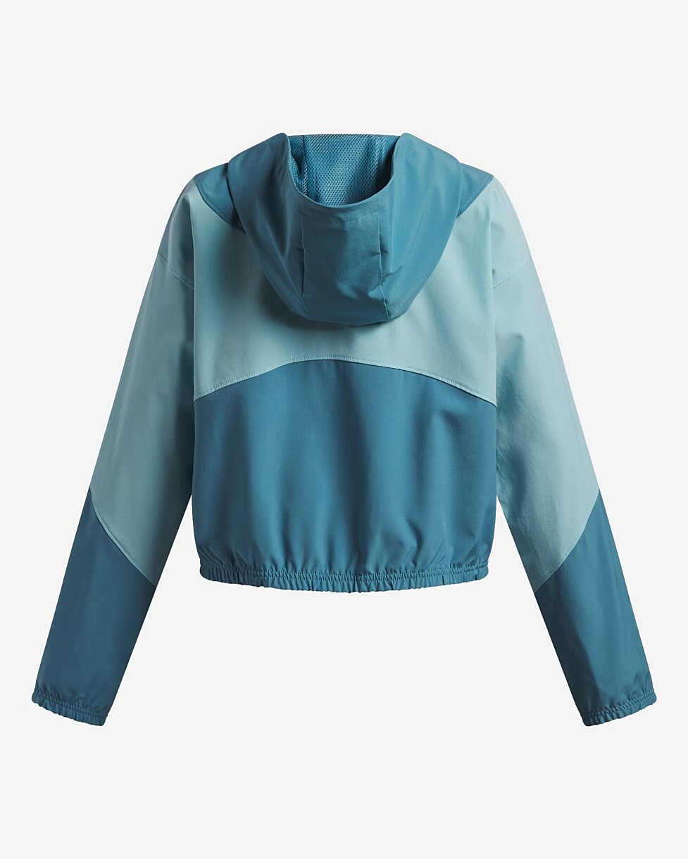 CASACO UNDER ARMOUR RIVAL WOVEN JR - AZUL