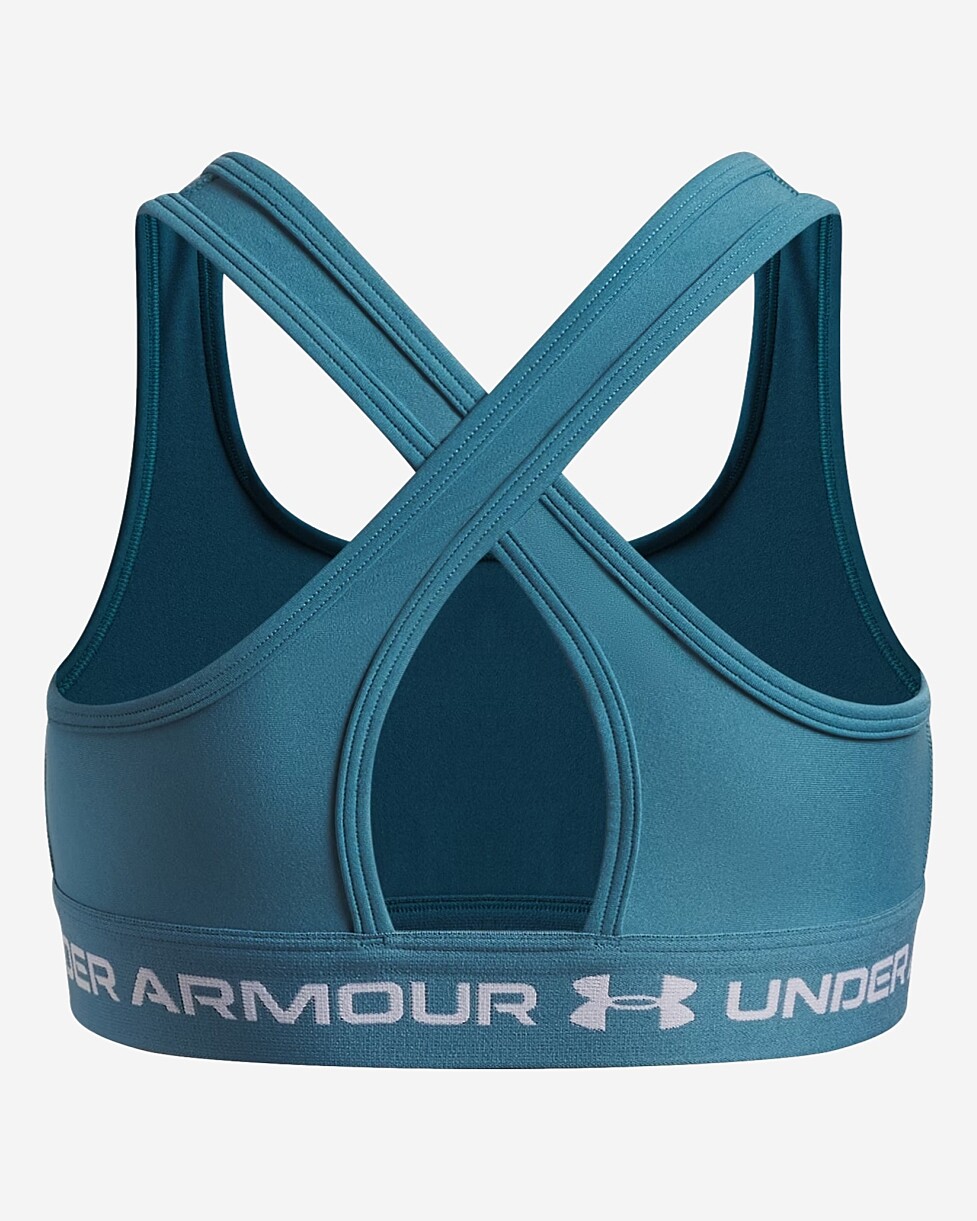 TOP UNDER ARMOUR CROSSBACK MID JR - AZUL