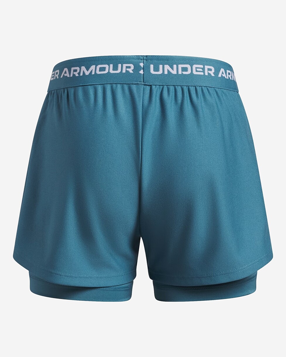 CALÇÕES UNDER ARMOUR TECH PLAY UP 2N1 JR  - AZUL