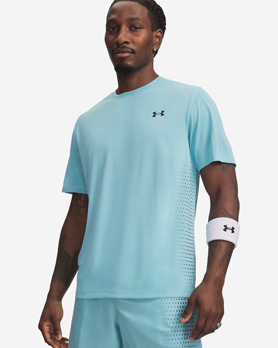T-SHIRT UNDER ARMOUR TECH PLAY - AZUL CLARO