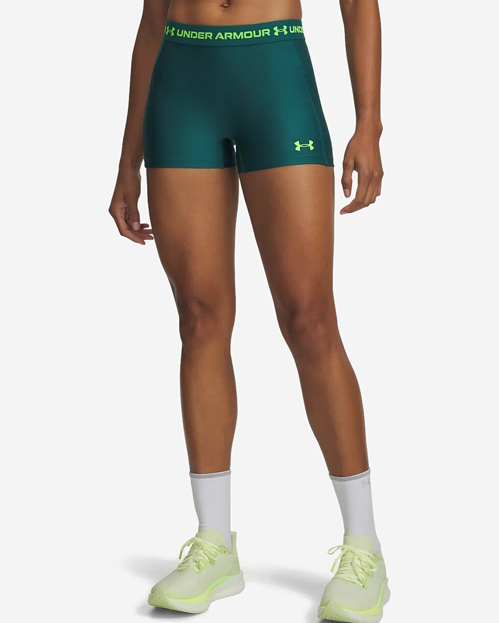 CALÇÕES UNDER ARMOUR HEATGEAR W - VERDE