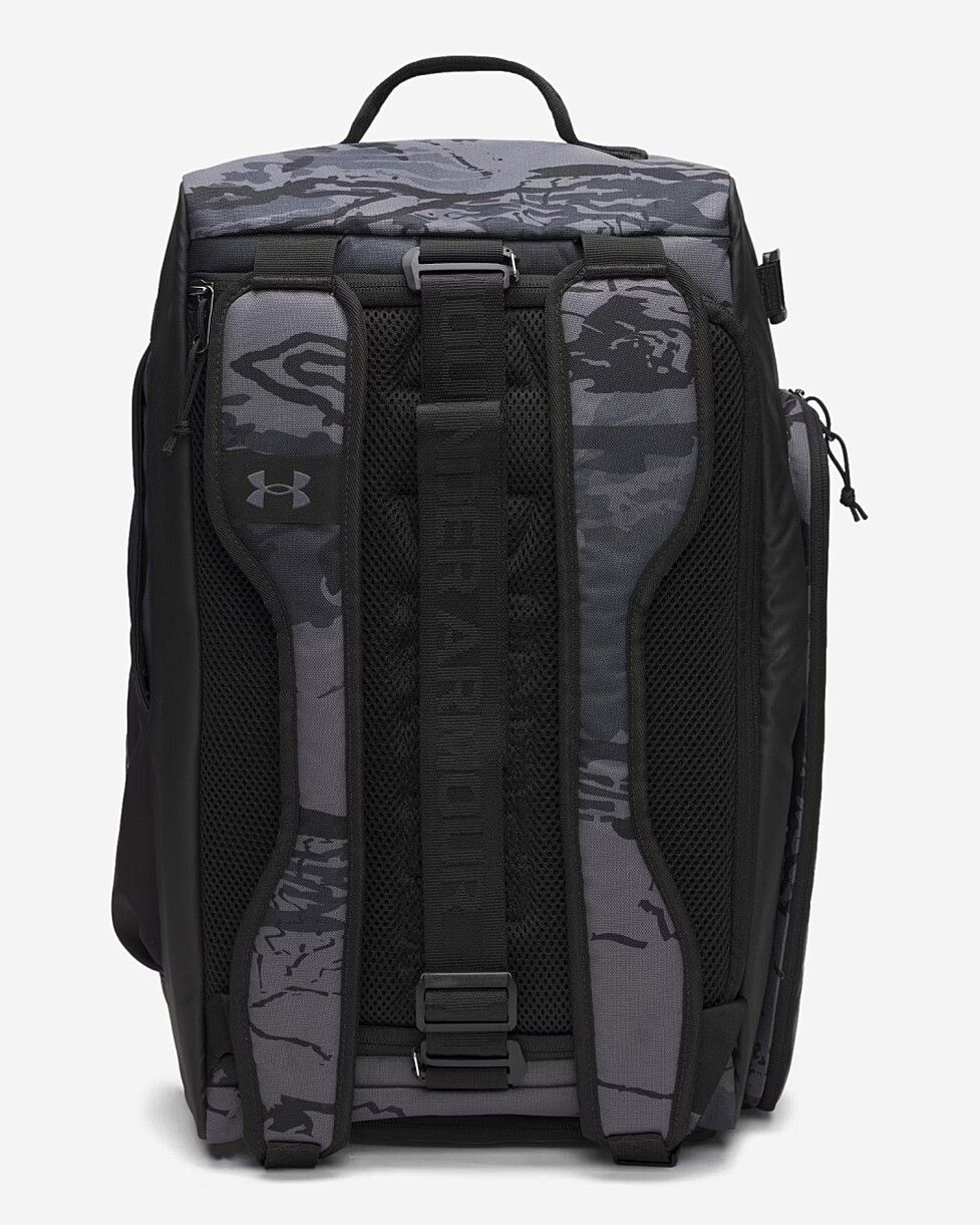 MOCHILA SACO UNDER ARMOUR CONTAIN DUO SM - PR/CINZA