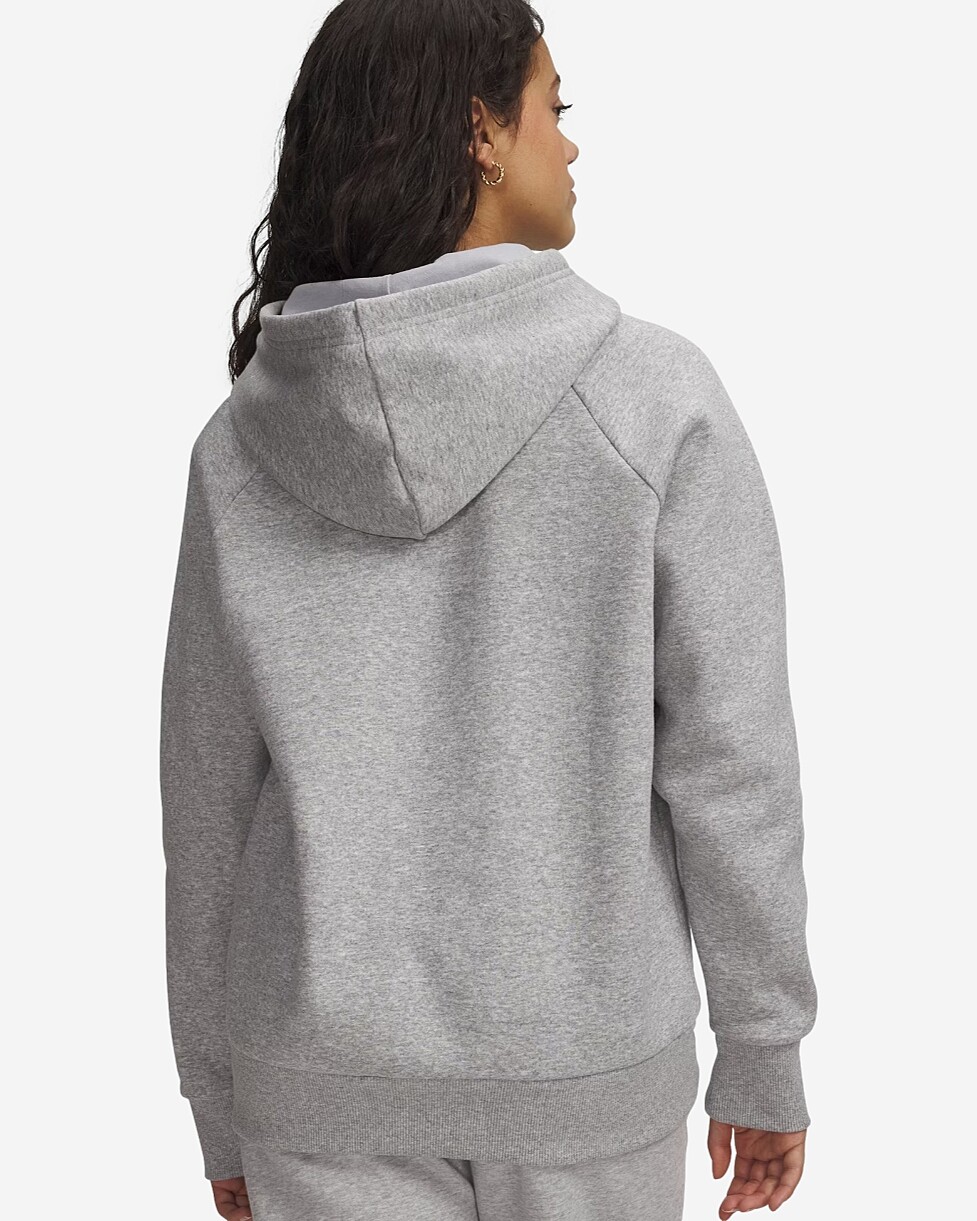 SWEAT UNDER ARMOUR RIVAL FLEECE - CINZA/CLARO