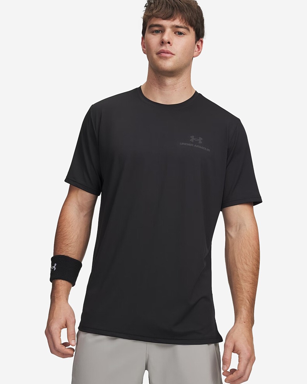 T-SHIRT UNDER ARMOUR VANISH ENERGY - PRETO