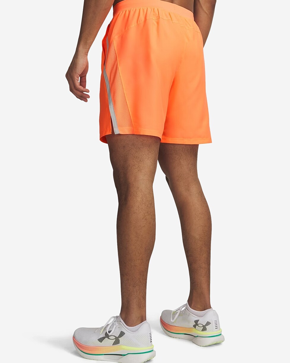 CALÇÕES UNDER ARMOUR LAUNCH 7 - LARANJA