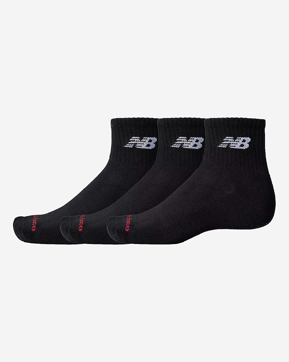 MEIAS NEW BALANCE EVERYDAY ANKLE - PRETO