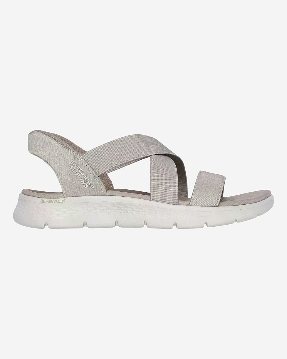 SANDALIA SKECHERS GO WALK FLEX - BEGE