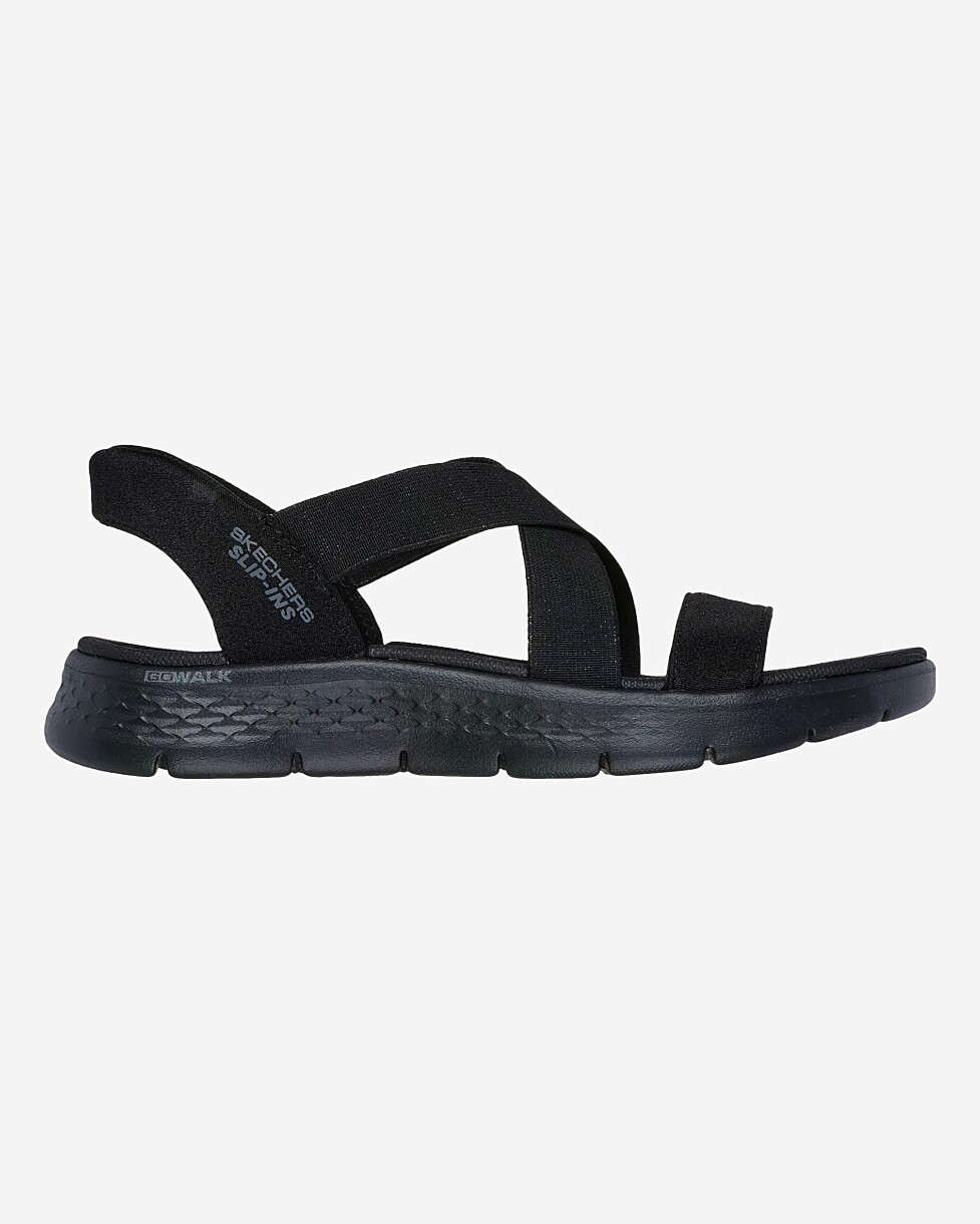 SANDALIA SKECHERS GO WALK FLEX - PRETO