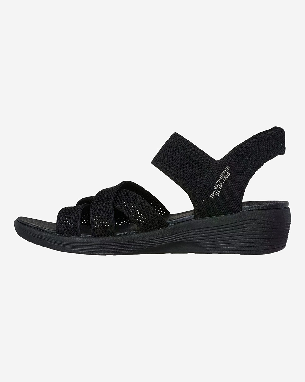 SANDALIA SKECHERS ARYA - PRETO