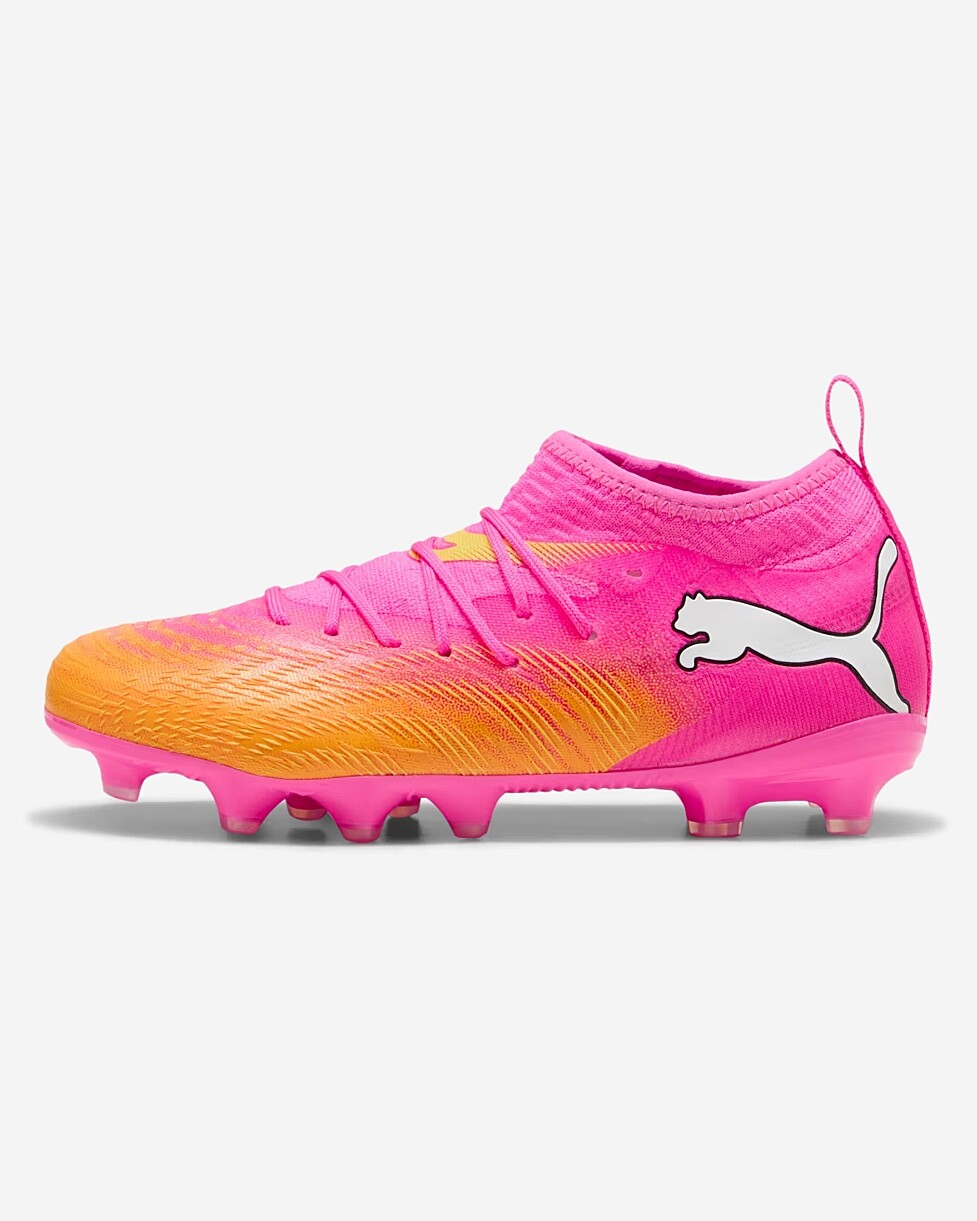 CHUTEIRA PUMA FUTURE 9 FG/AG JR - ROSA