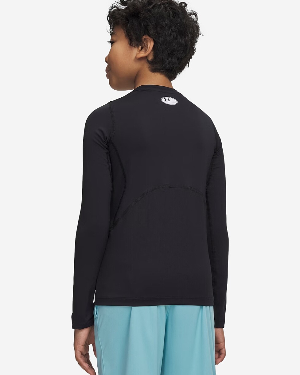 SWEAT UNDER ARMOUR HG JR - PRETO