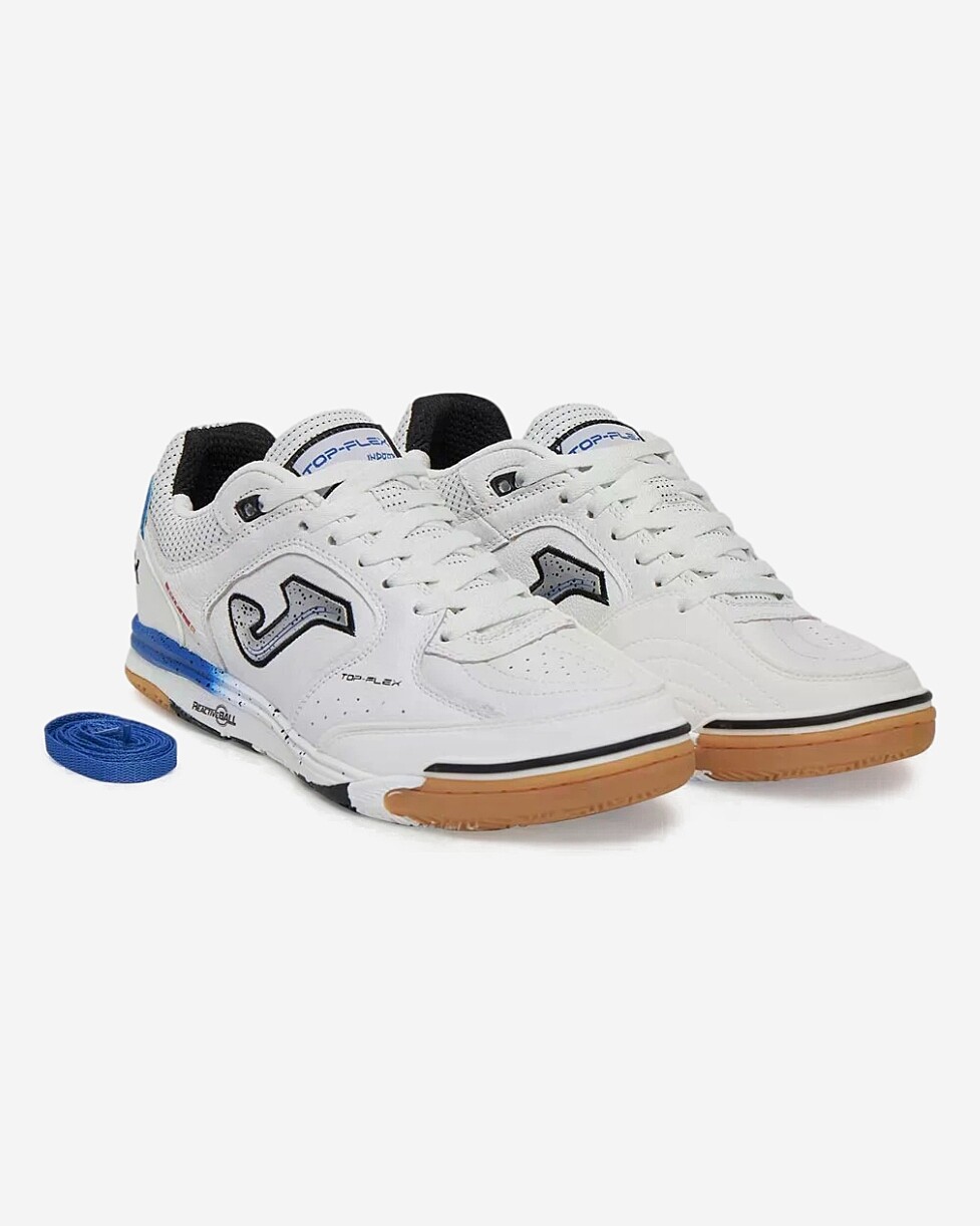 TENIS JOMA TOP FLEX REBOUND  - BR/AZUL