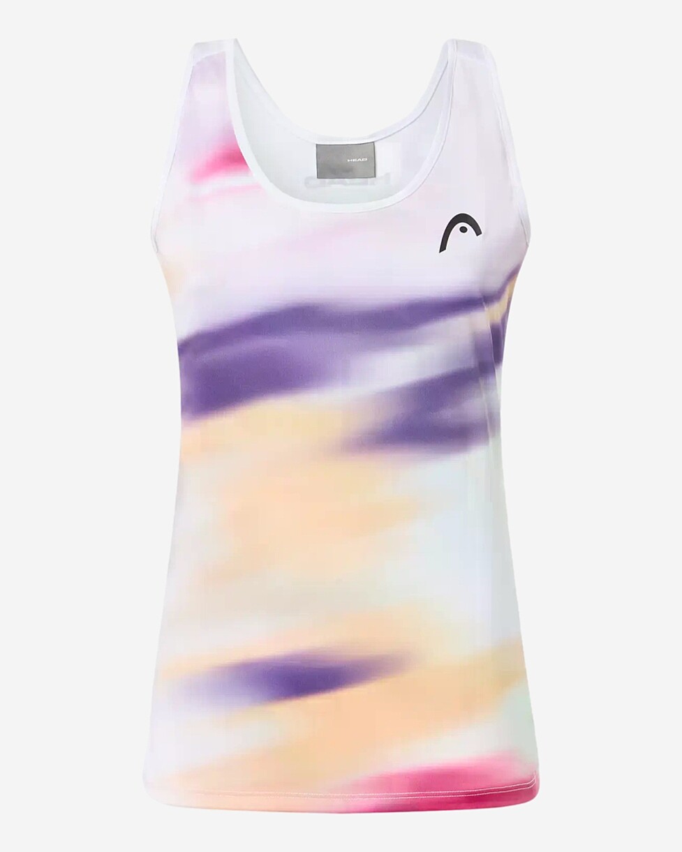 T-SHIRT HEAD BLUR TANK TOP - BRANCO