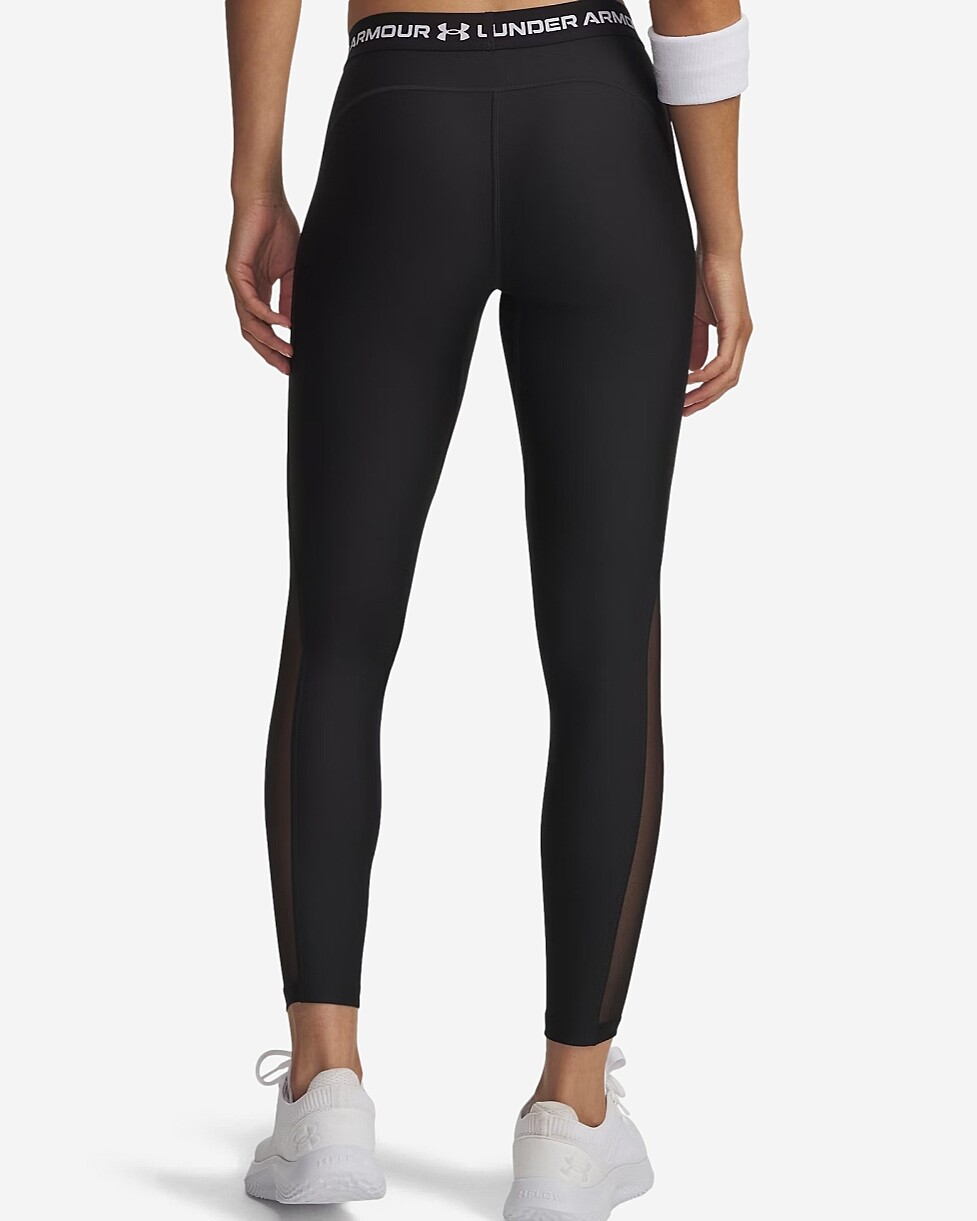 LEGGINGS UNDER ARMOUR MESH - PRETO
