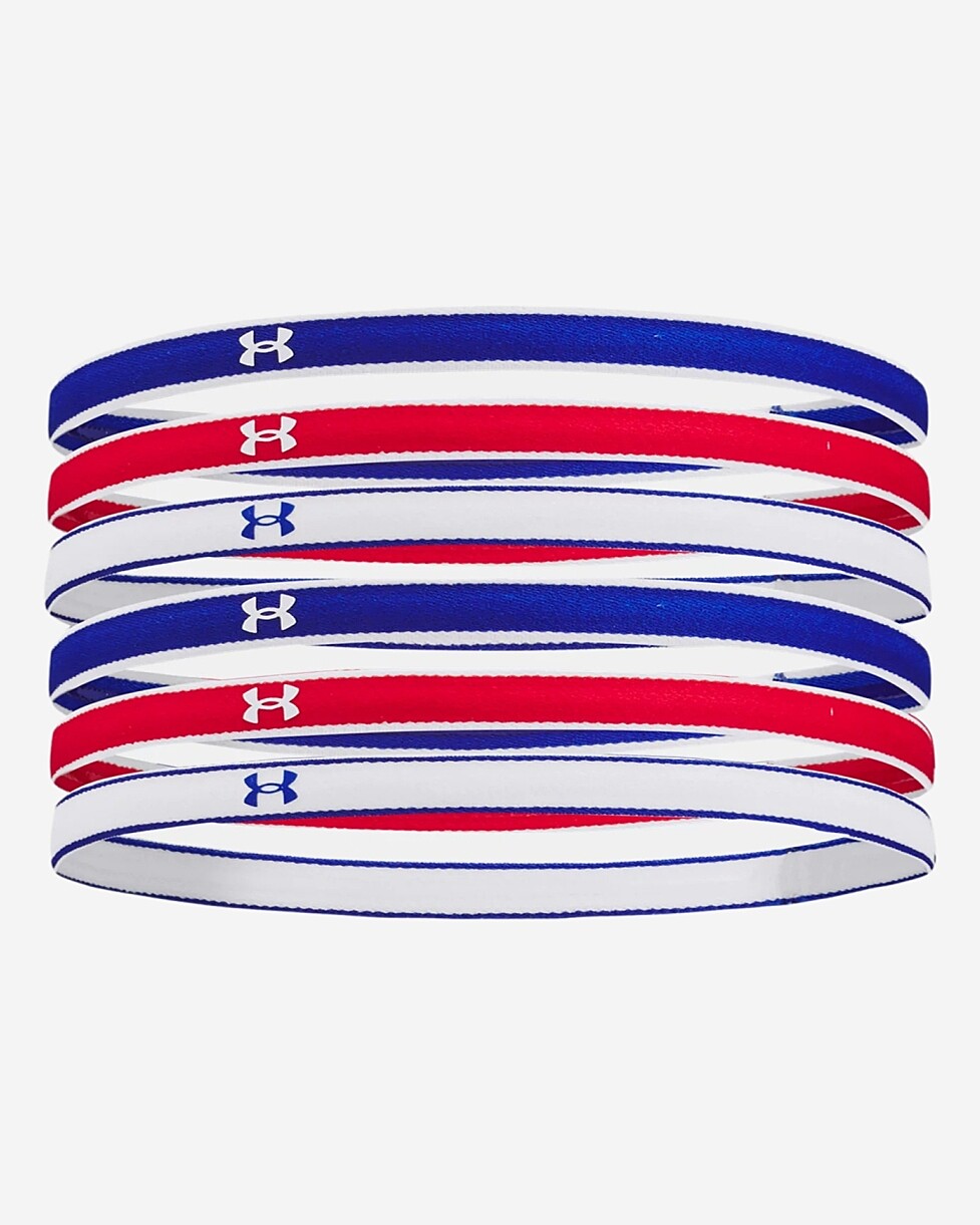 FITA UNDER ARMOUR MINI HEADBANDS - BR/VERMELHO