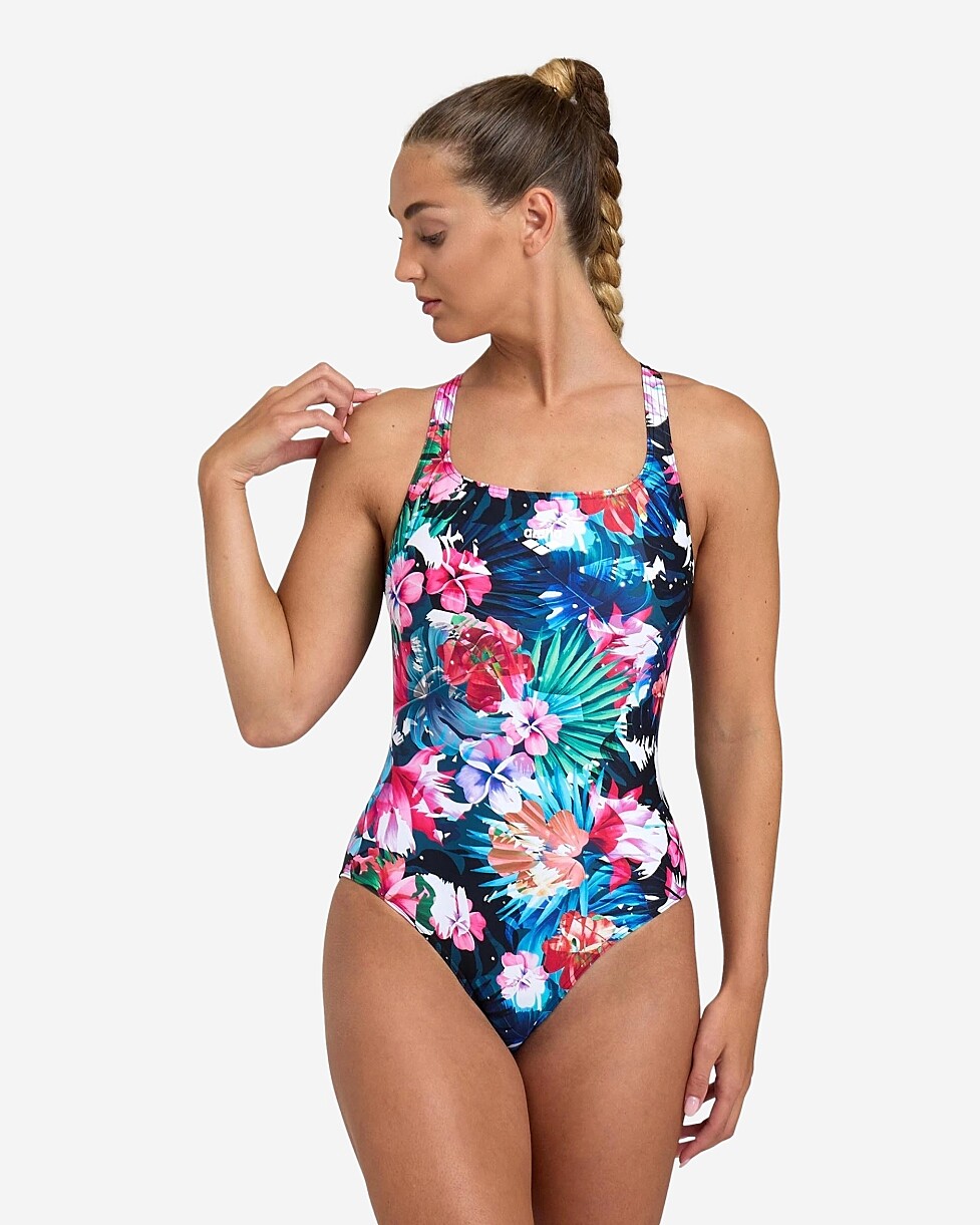 FATO DE BANHO ARENA FLOWER SWIMSUIT CONTROL