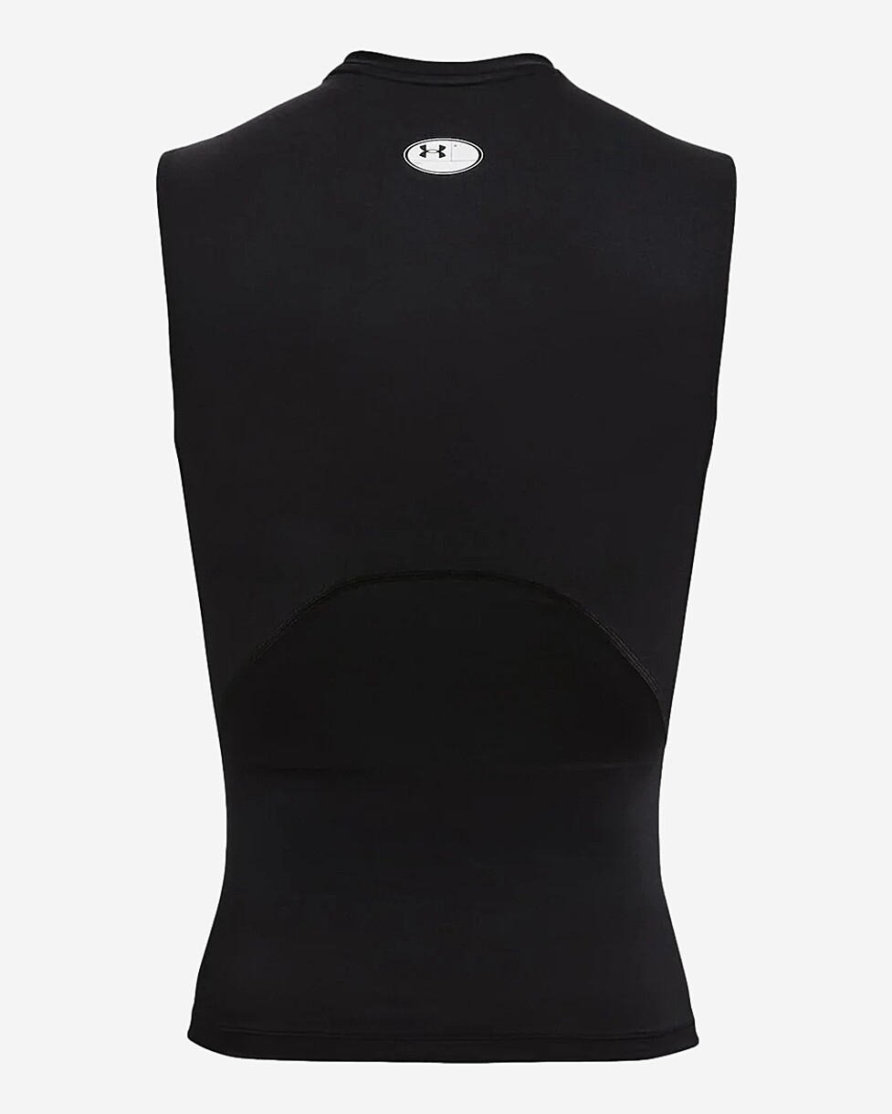 T-SHIRT UNDER ARMOUR HEATGEAR - PR/BRANCO